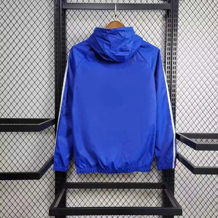 2024/2025 Bayern Munich Windbreaker Blue Football Jersey 1:1 Thai Quality