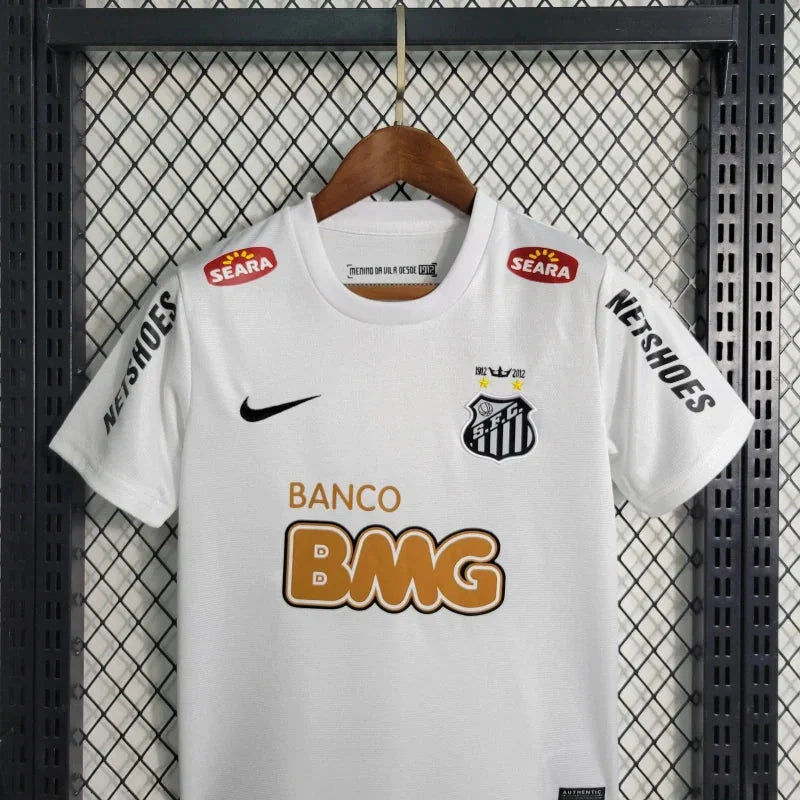 2011/2012 Retro Kids Size Santos Home Jersey