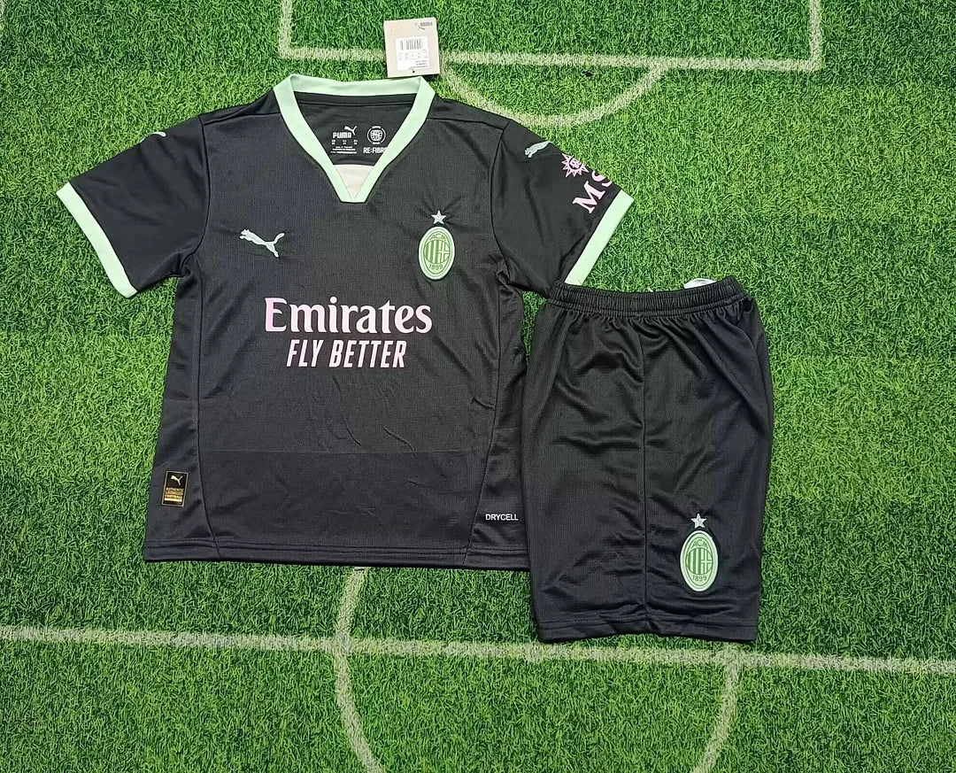 2024/2025 AC Milan Third Away Football Shirt 1:1 Thai Quality Kids Size