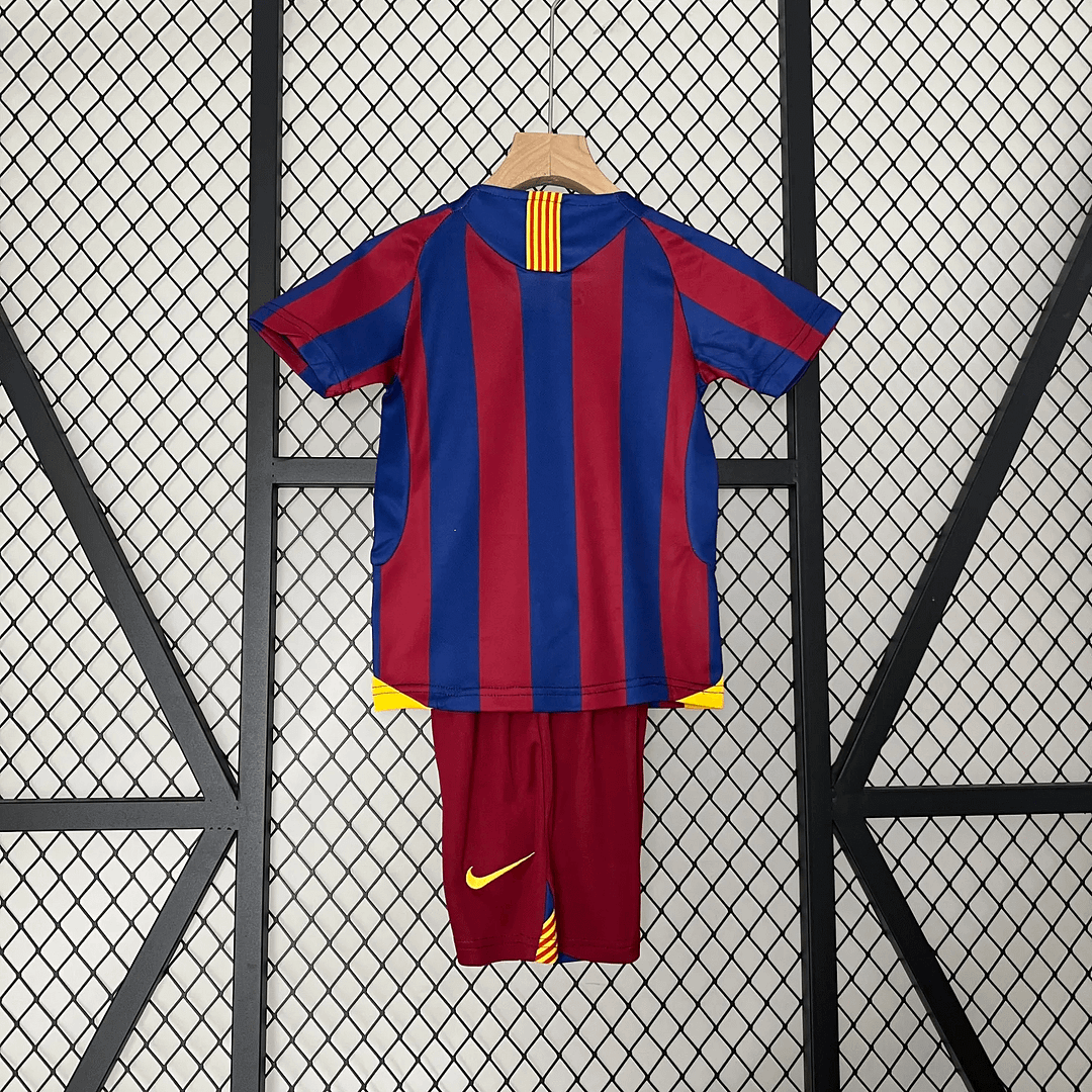 2005/2006 Retro-Fußballtrikot Barcelona Home in Kindergröße, 1:1, Thai-Qualität