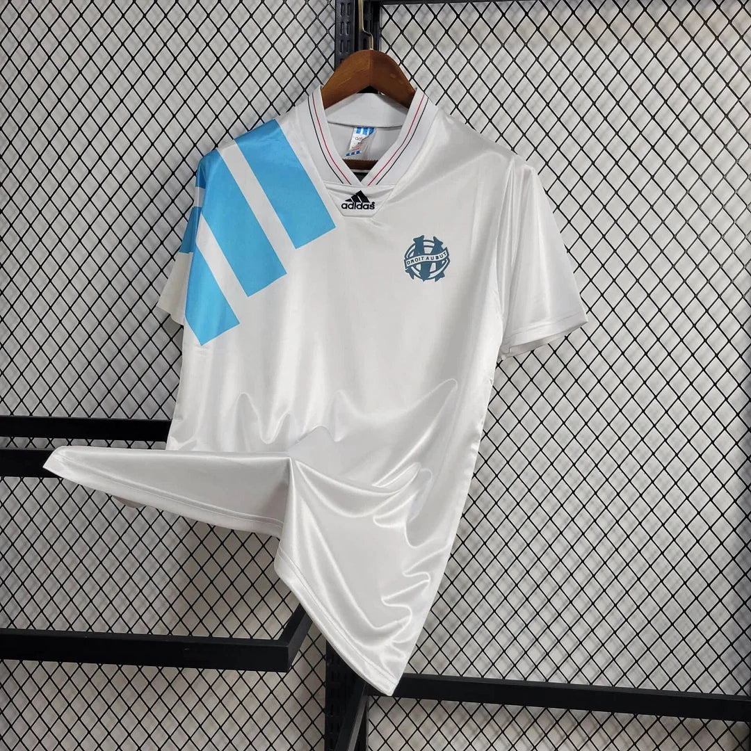 1992/1993 Retro Olympique de Marseille Home Football Shirt 1:1 Thai Quality