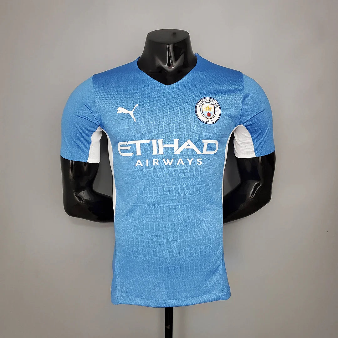 Manchester City Football Shirt 2021/2022 Retro 1:1 Thai Quality Home - Player Version