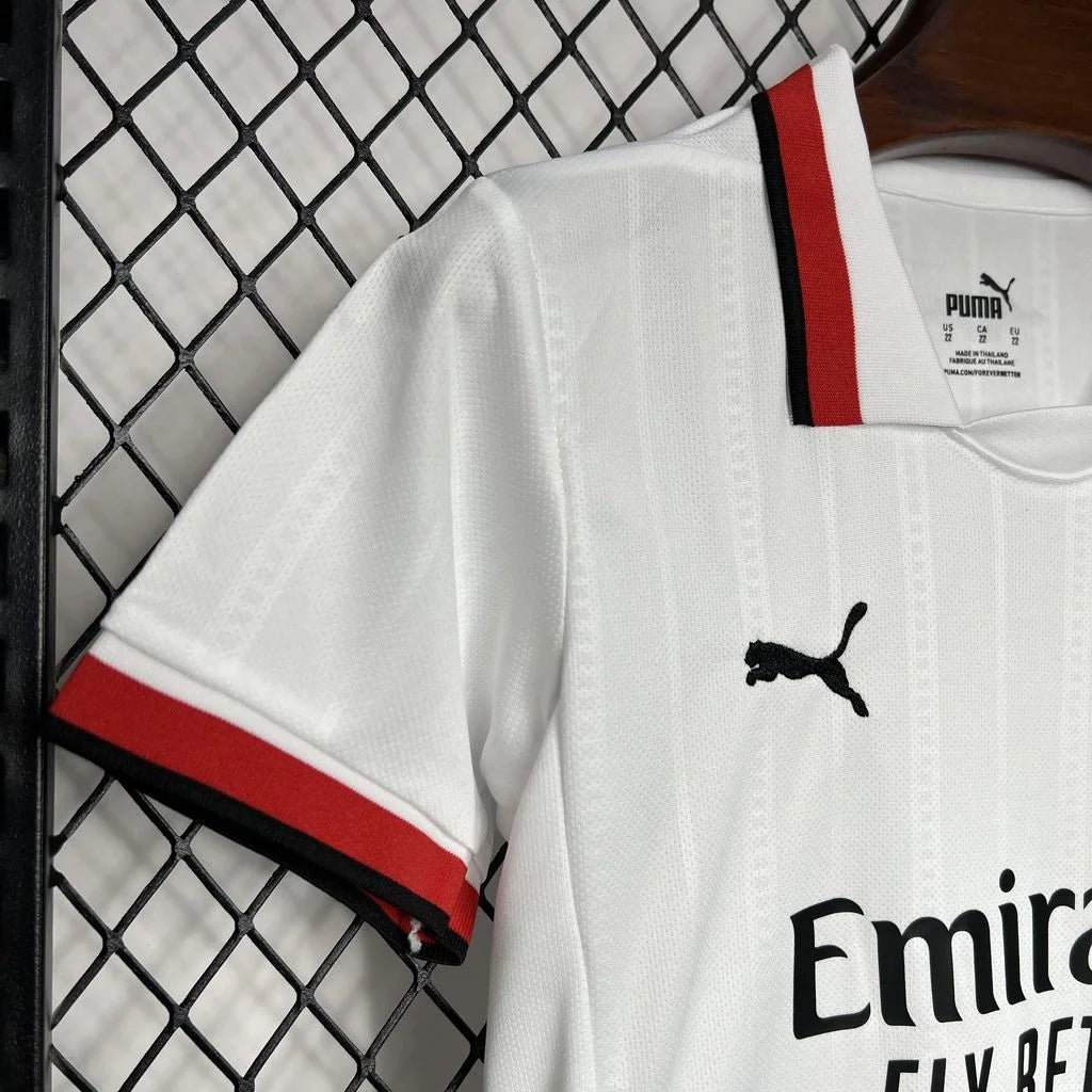 2024/2025 AC Milan Away Football Shirt 1:1 Thai Quality Kids Size
