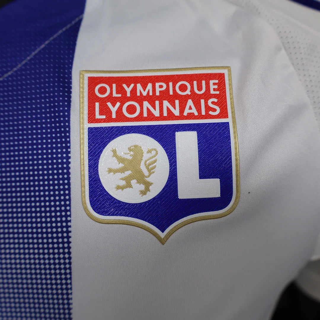 2024/2025 Lyon Home Football Shirt - Player Version