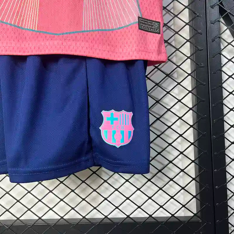 2025/2026 Kids Size Barcelona Special Edition Pink Football Shirt