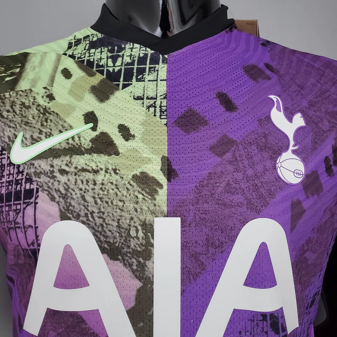 Tottenham Football Shirt 2021/2022 Retro Third Away - Player Version