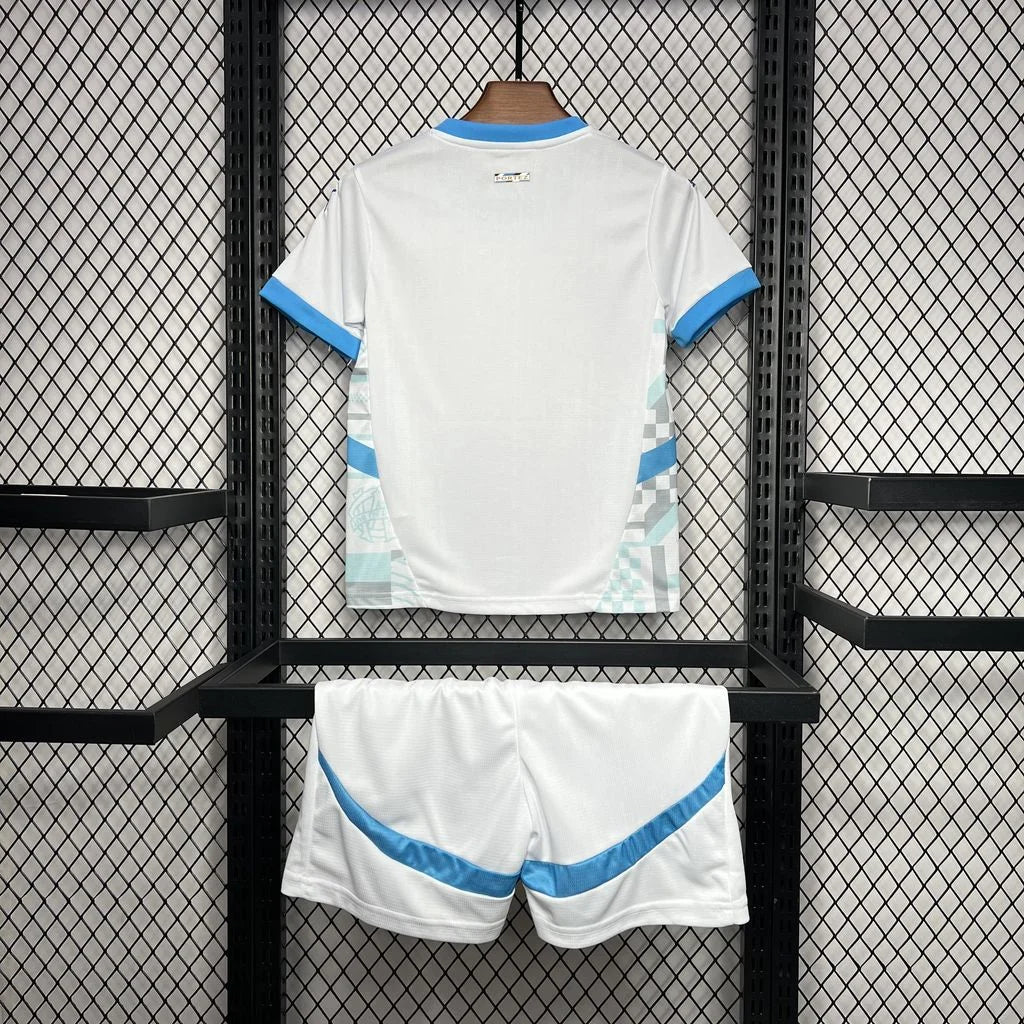2024/2025 Olympique de Marseille Home Football Kids Size Shirt 1:1