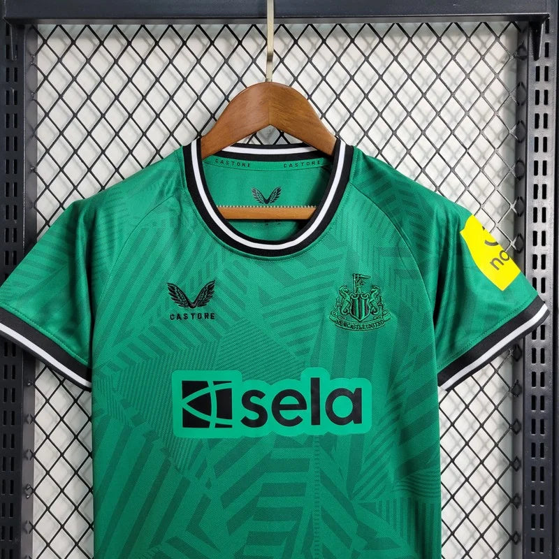 2023/2024 Newcastle United Auswärts-Fußballtrikot 1:1, Thai-Qualität, Kindergröße