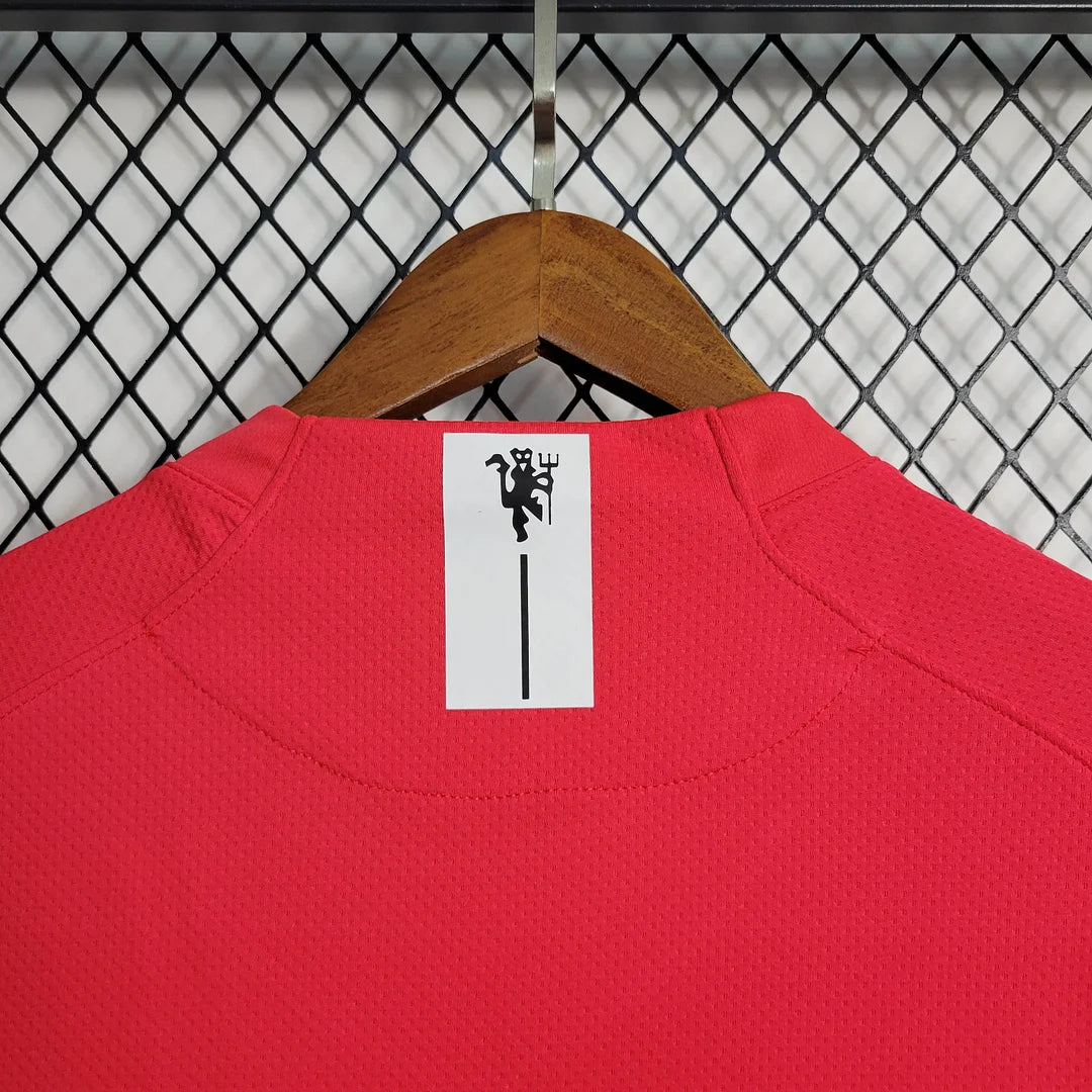 2007/2008 Retro Manchester United Home Champions League Edition Football Shirt 1:1 Thai Quality