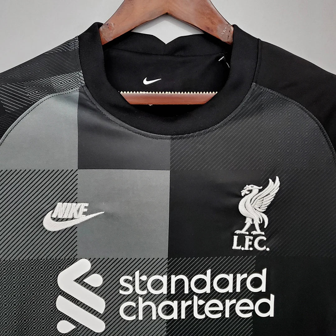 Liverpool Goalkeeper Soccer Jersey Black 2021/2022 Retro 1:1 Thai Quality