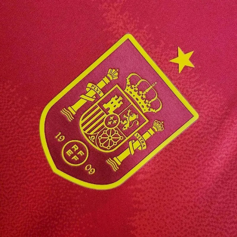 2024 Spanien Heim-Fußballtrikot 1:1 Thailändische Qualität