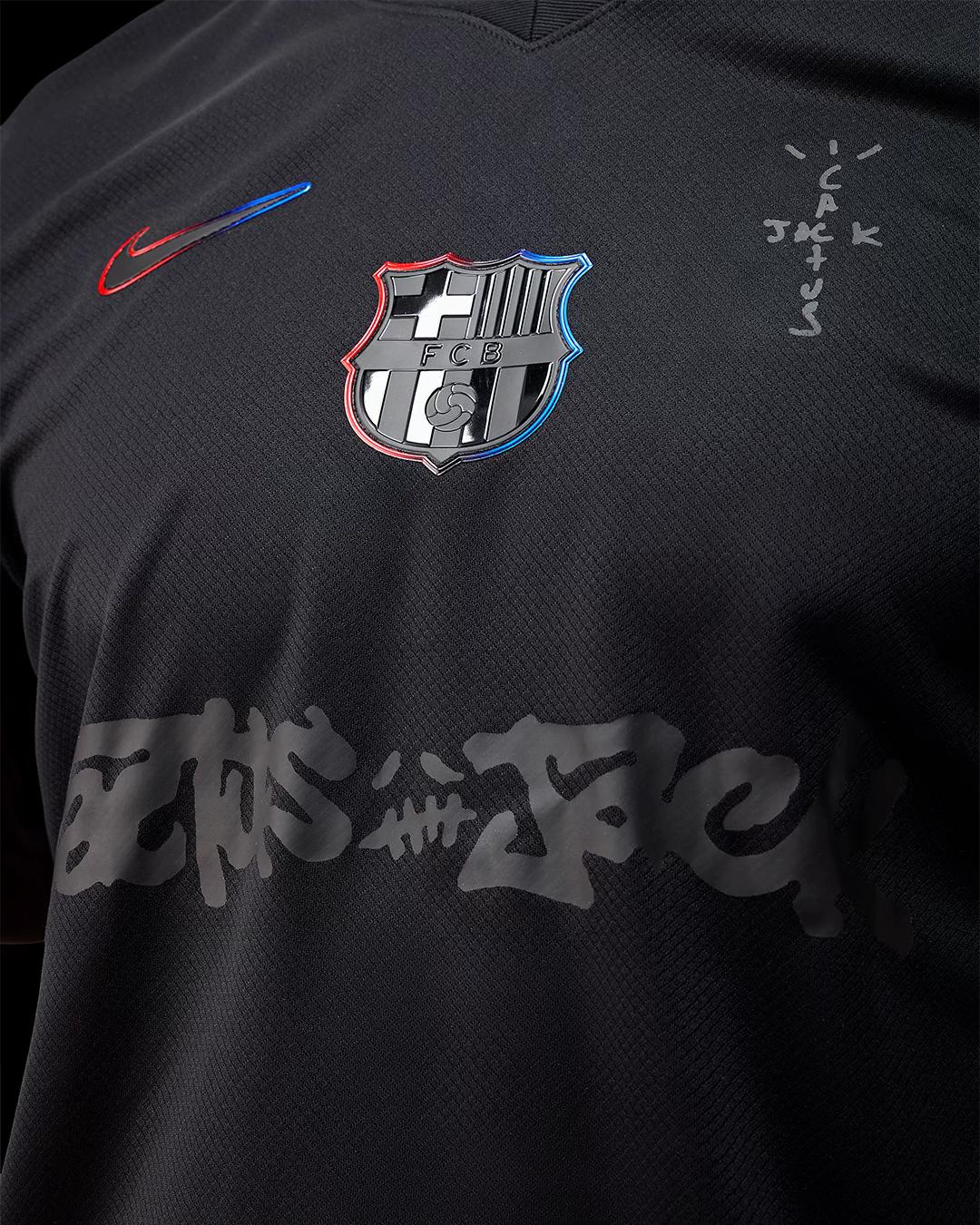 Barcelona x Travis Scott Limited Edition Away Jersey 24/25