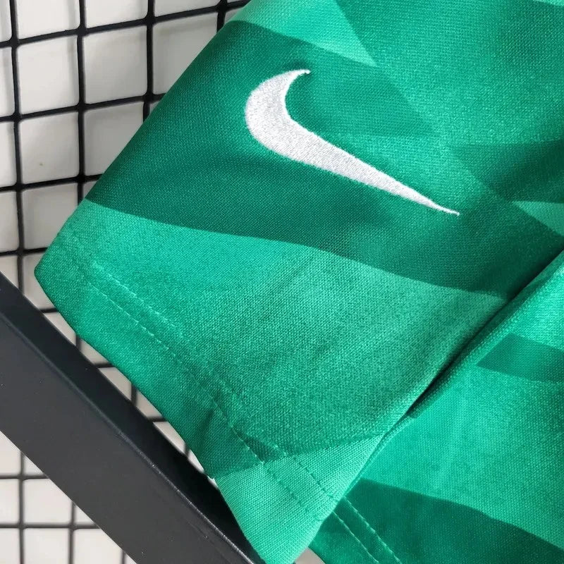 2023/2024 Kids Size Barcelona Green Goalkeeper Football Shirt 1:1 Thai Quality