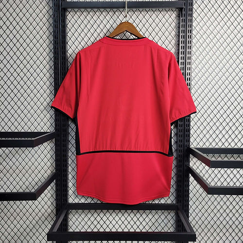2002/2004 Retro Manchester United Home Football Shirt 1:1 Thai Quality
