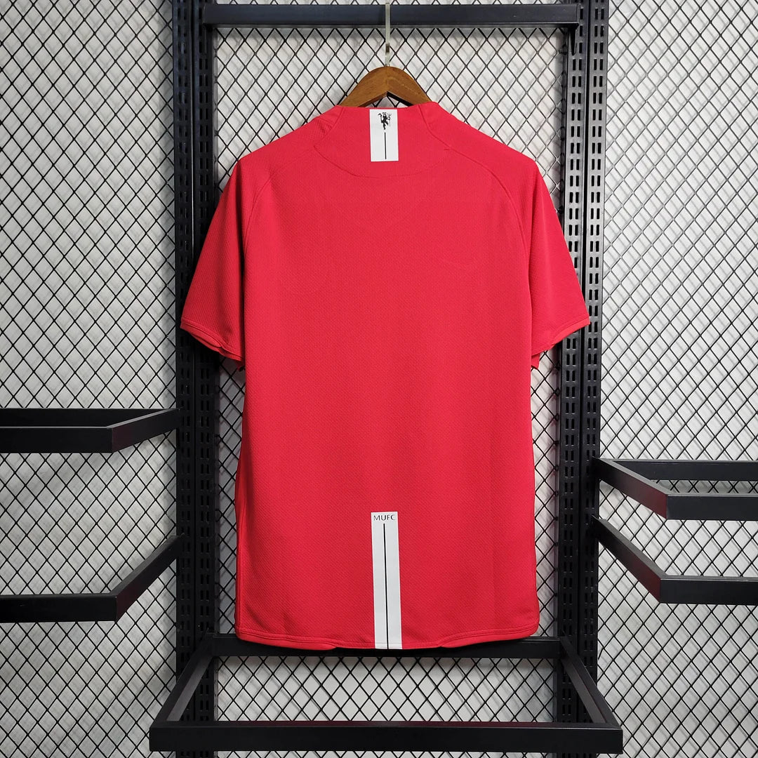 2007/2008 Retro Manchester United Home Champions League Edition Football Shirt 1:1 Thai Quality