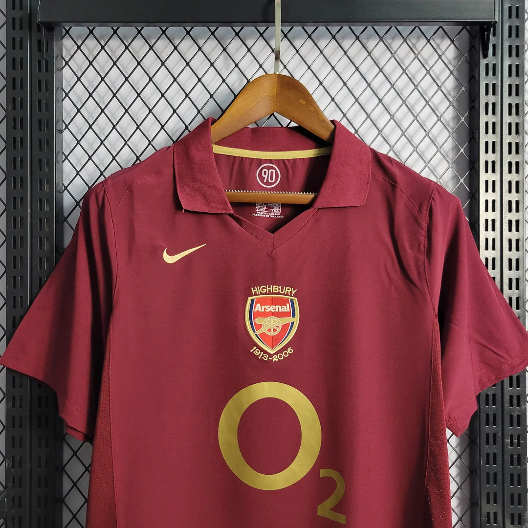 2005/2006 Retro Arsenal Home Football Shirt 1:1 Thai Quality