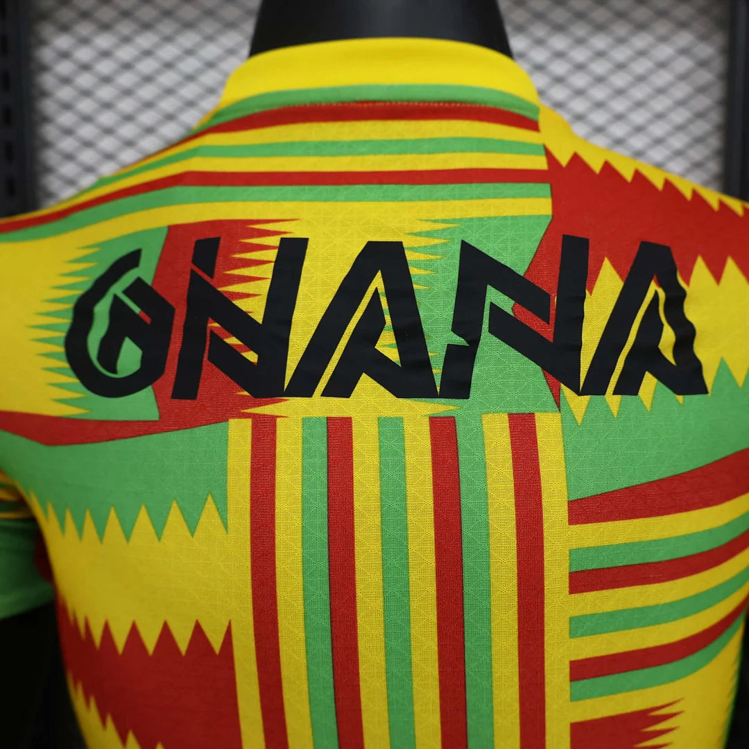 2023/2024 Ghana Nationalmannschaft Heim-Fußballtrikot 1:1 Thai-Qualität - Spielerversion
