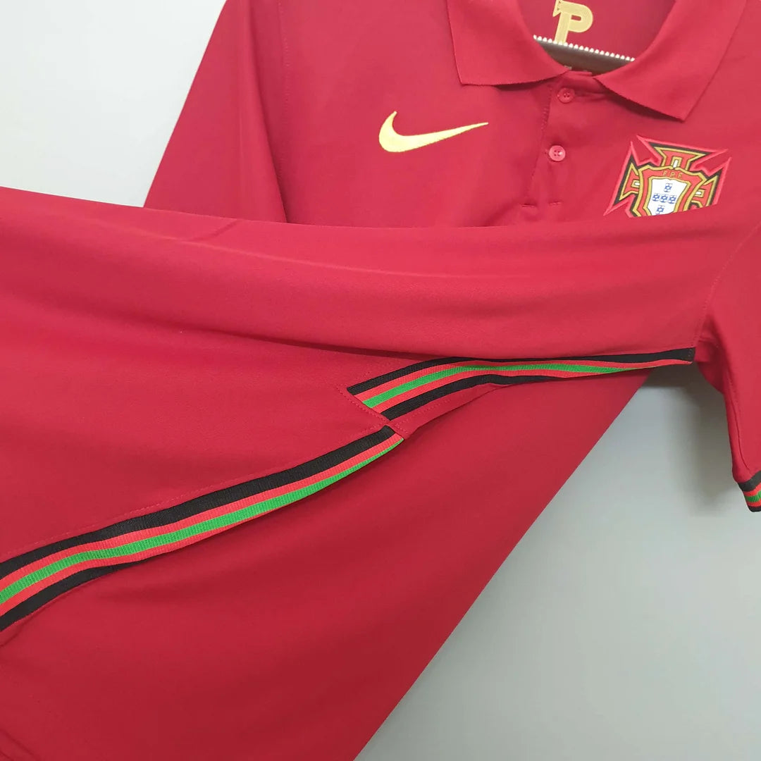 Portugal Fußballtrikot 2020, rot, Heim