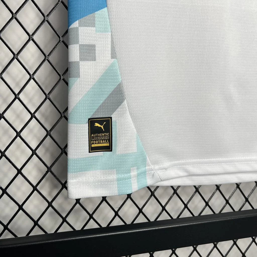2024/2025 Olympique de Marseille Home Football Kids Size Shirt 1:1