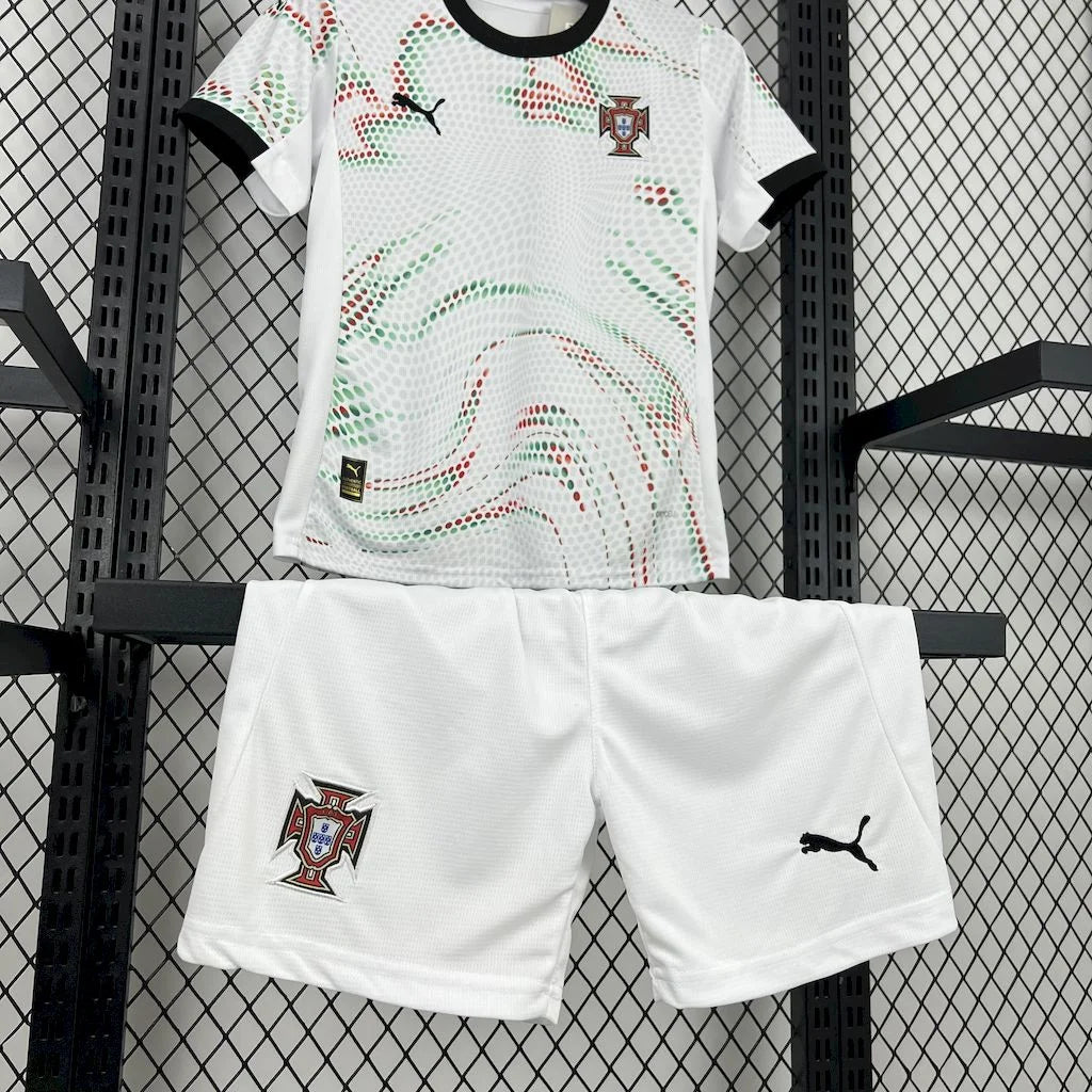 2025 Portugal Away Football Shirt Kids Size 1:1