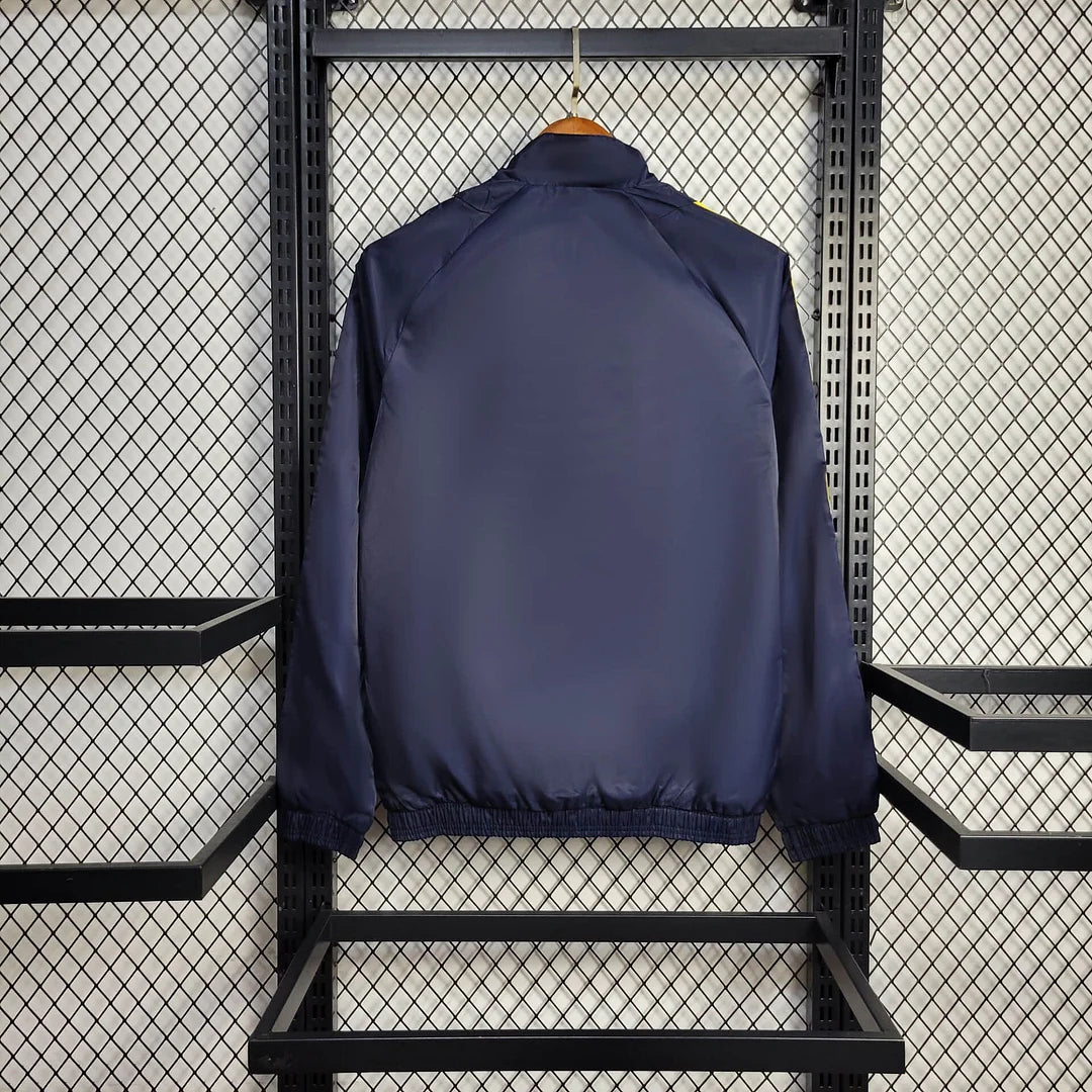 2025/2026 Real Madrid Jacket Yellow Windbreaker