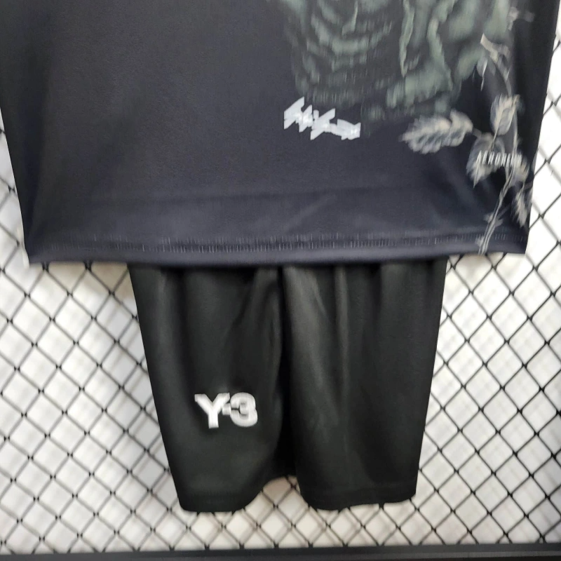2024/2025 Real Madrid Y-3 Special Edition Black Football Shirt 1:1 Thai Quality Kids Size
