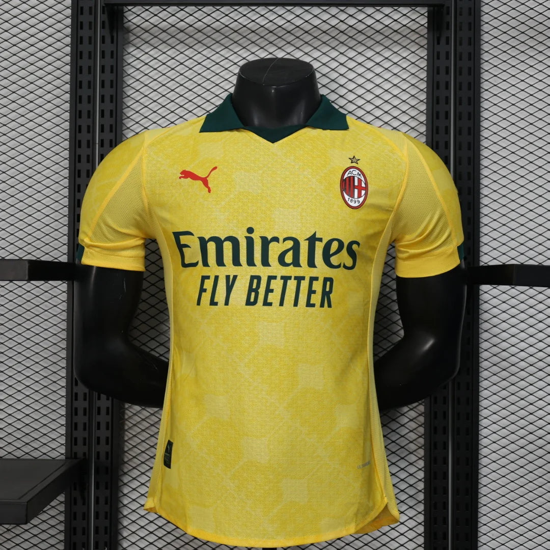 2025/2026 Player Version AC Milan Third Away Football Shirt