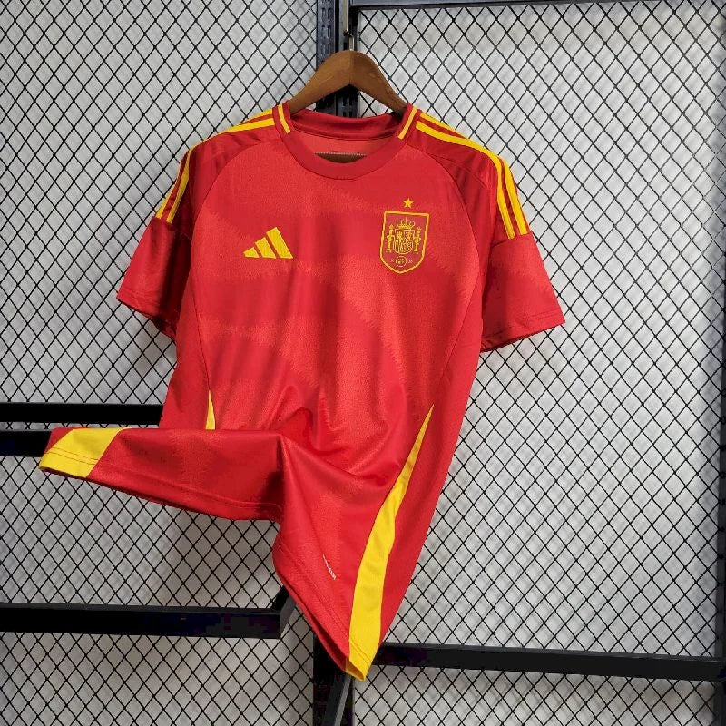 2024 Spanien Heim-Fußballtrikot 1:1 Thailändische Qualität