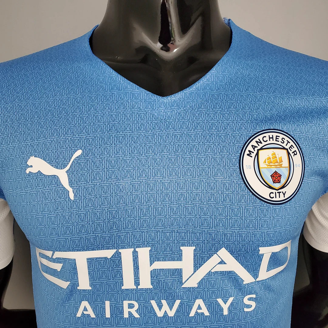 Manchester City Football Shirt 2021/2022 Retro 1:1 Thai Quality Home - Player Version