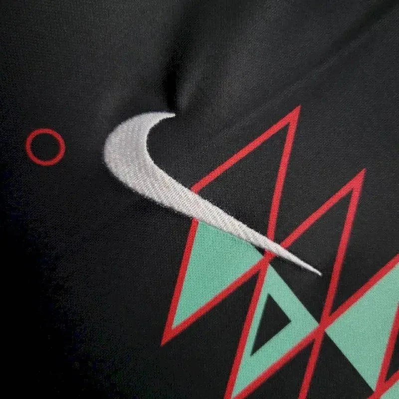 2024 Portugal Trainingskleidung Schwarzes Fußballtrikot 1:1 Thai-Qualität