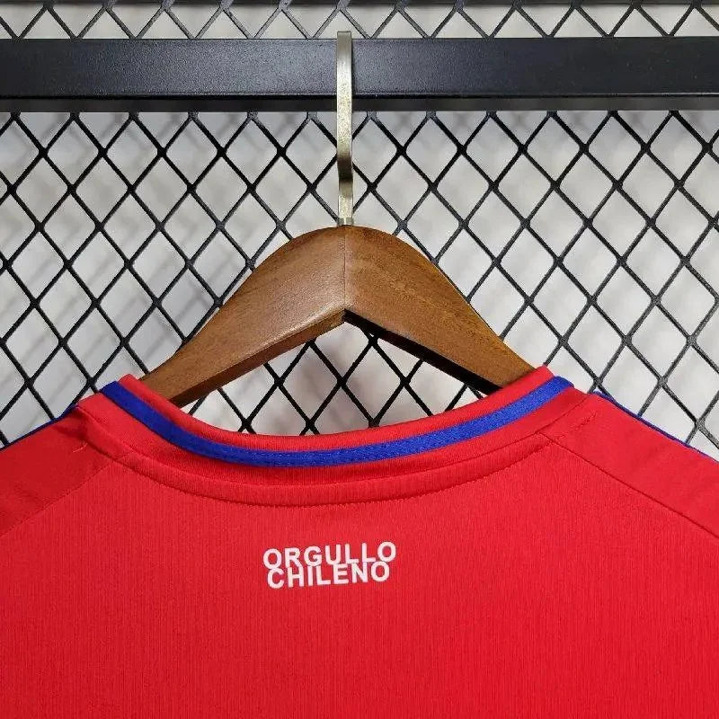 2024 Chile National Team Home Football Shirt 1:1 Thai Quality