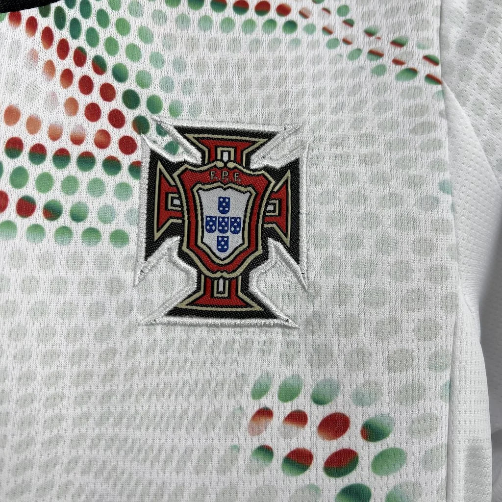 2025 Portugal Away Football Shirt Kids Size 1:1