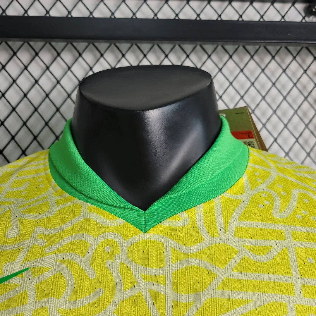 2024 Brazil Home Soccer Jersey - Player Version