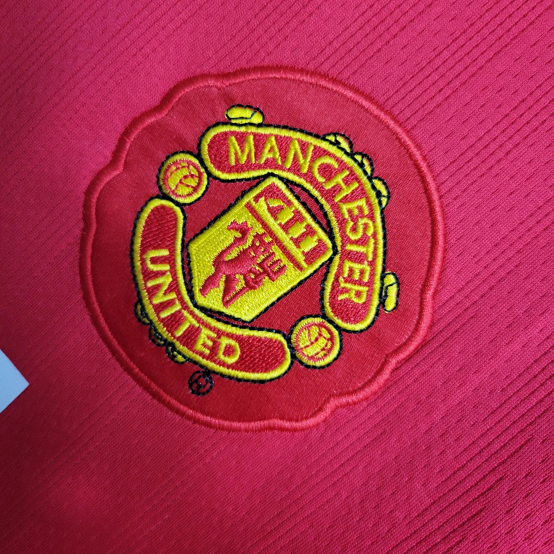 2007/2008 Retro Manchester United Home Champions League Edition Football Shirt 1:1 Thai Quality