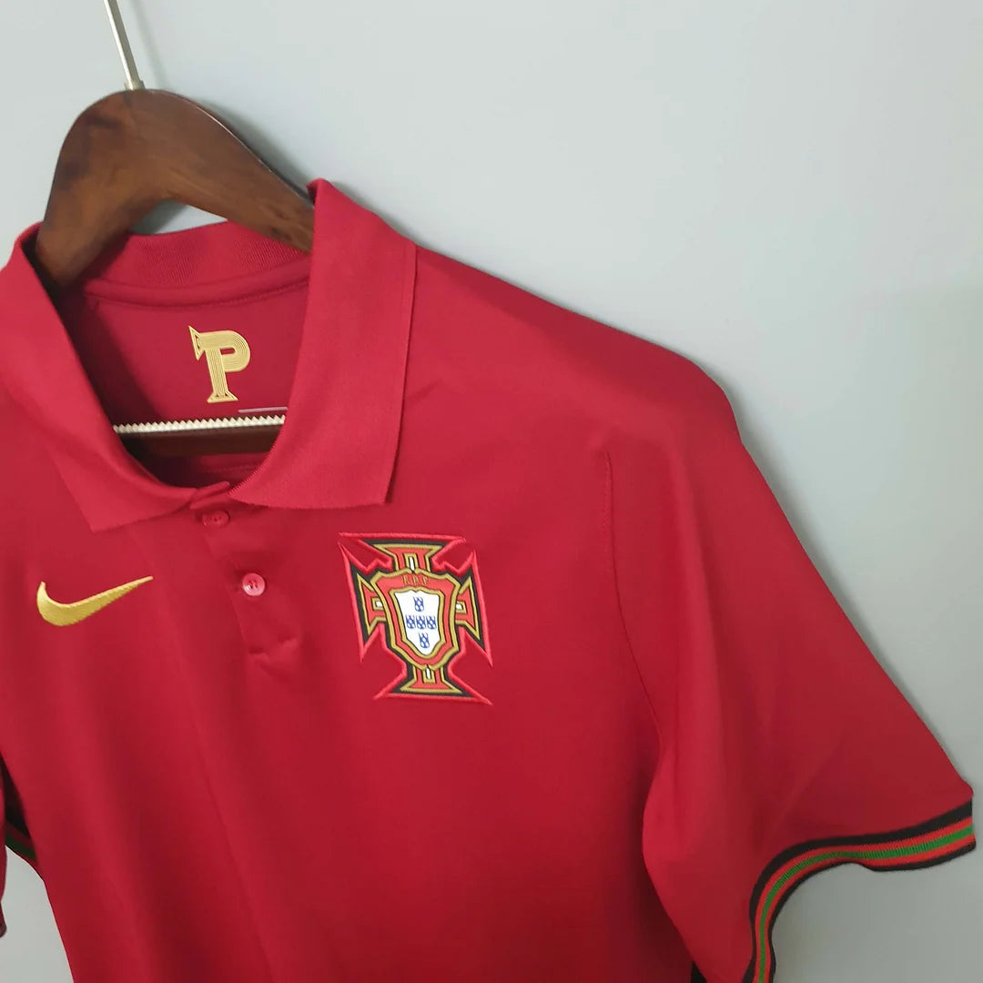 Portugal Fußballtrikot 2020, rot, Heim