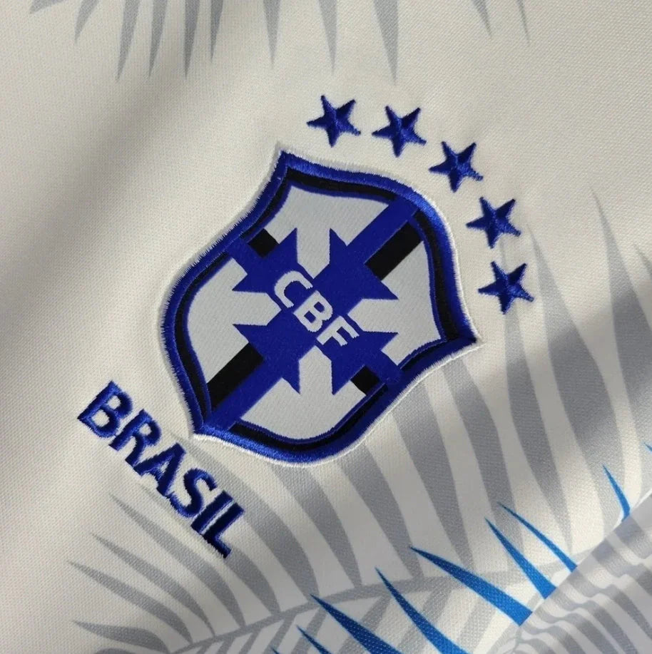 2022 Brazil Classic White Soccer Jersey