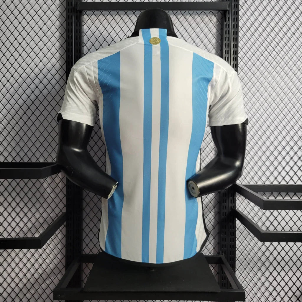 2022 FIFA World Cup Argentina National Team Jersey Home - Player Version