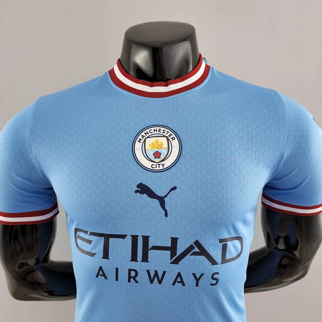 2022/2023 Manchester City Home Football Shirt 1:1 Thai Quality - Player Version