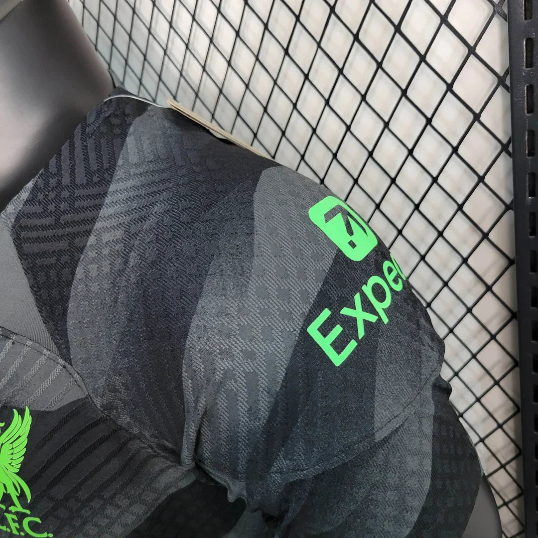 2023/2024 Liverpool Goalkeeper Black Soccer Jersey 1:1 Thai Quality - Player Version