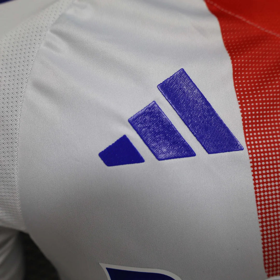 2024/2025 Lyon Home Football Shirt - Player Version