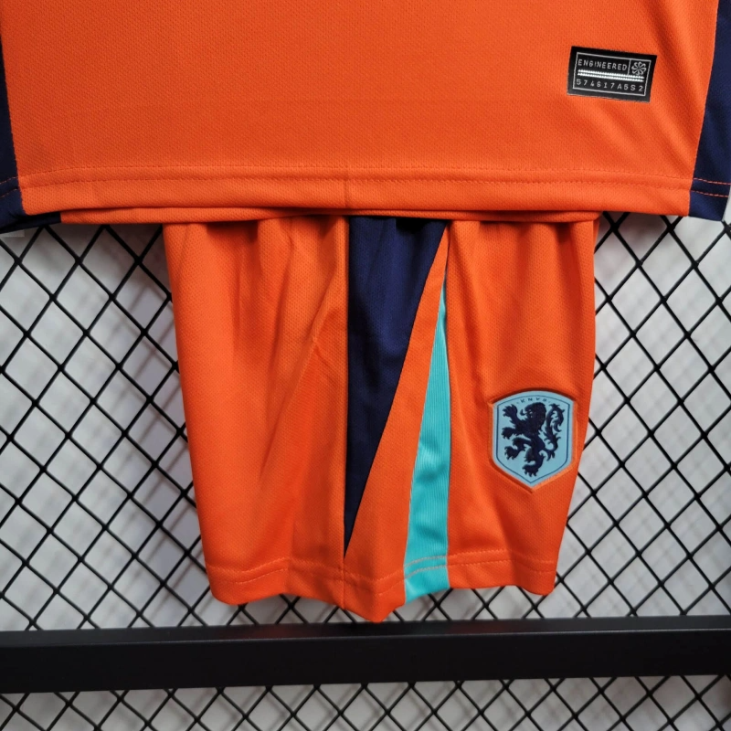 2024 Netherlands Home Football Shirt 1:1 Thai Quality Kids Size
