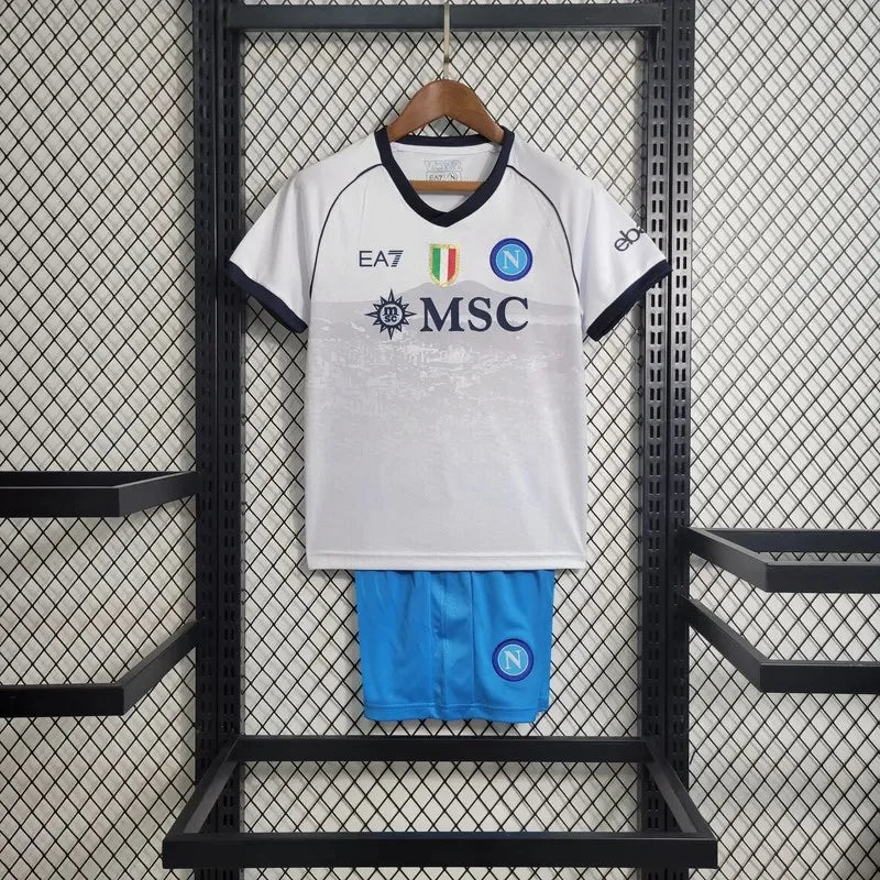 2023/2024 Kids Size Napoli Away Soccer Jersey 1:1 Thai Quality