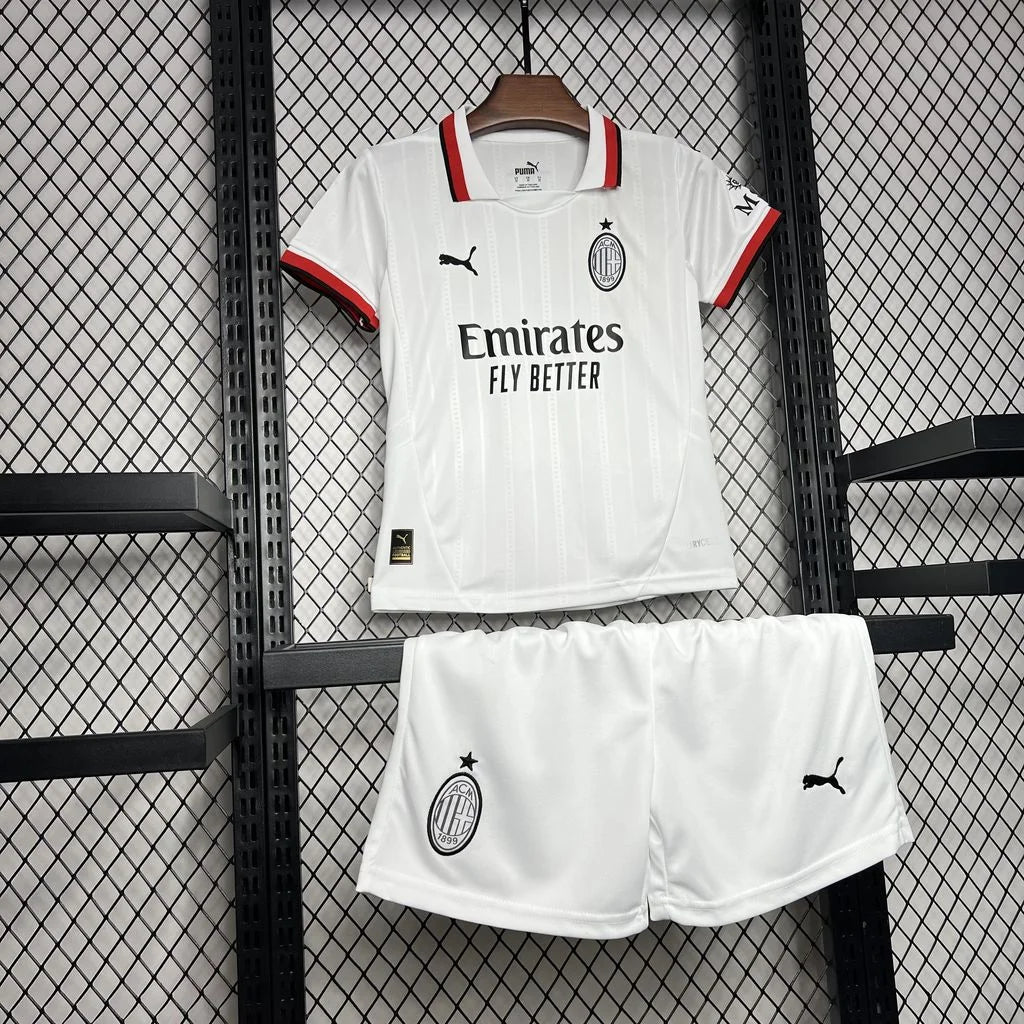 2024/2025 AC Milan Away Football Shirt 1:1 Thai Quality Kids Size
