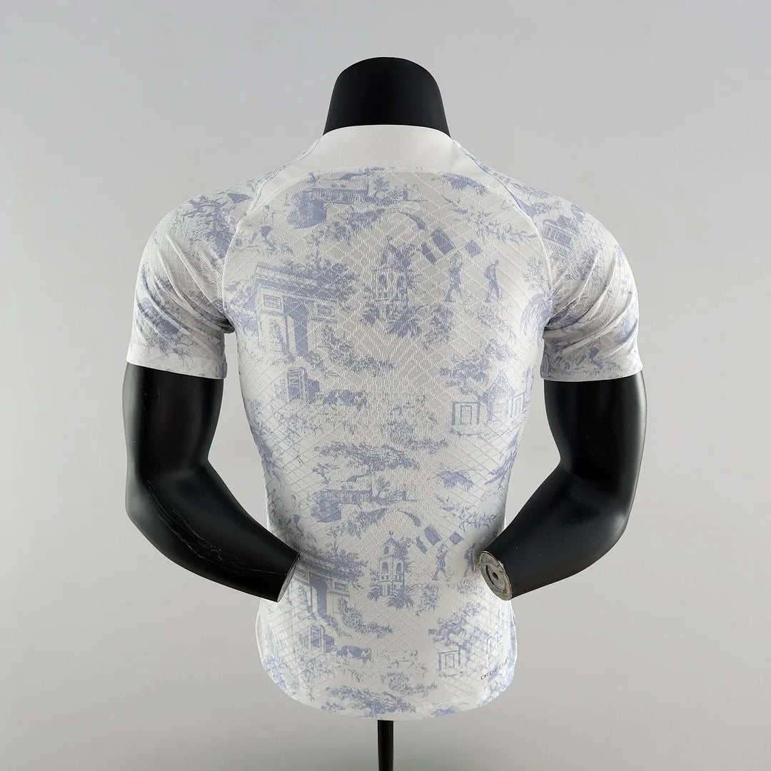 2022 FIFA World Cup France Away Football Shirt White - Player Version