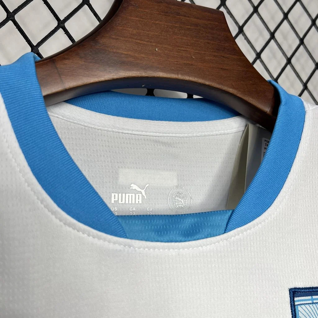 2024/2025 Olympique de Marseille Home Football Kids Size Shirt 1:1