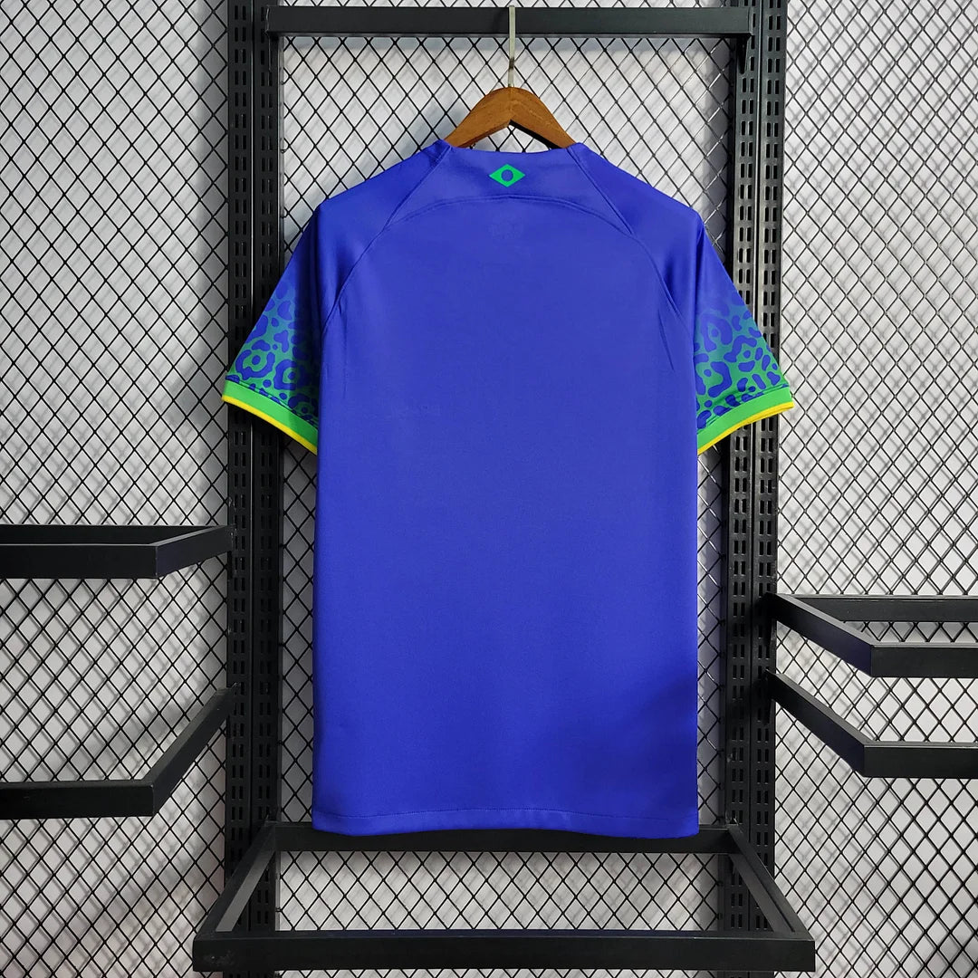 2022 World Cup Brazil Away Soccer Jersey