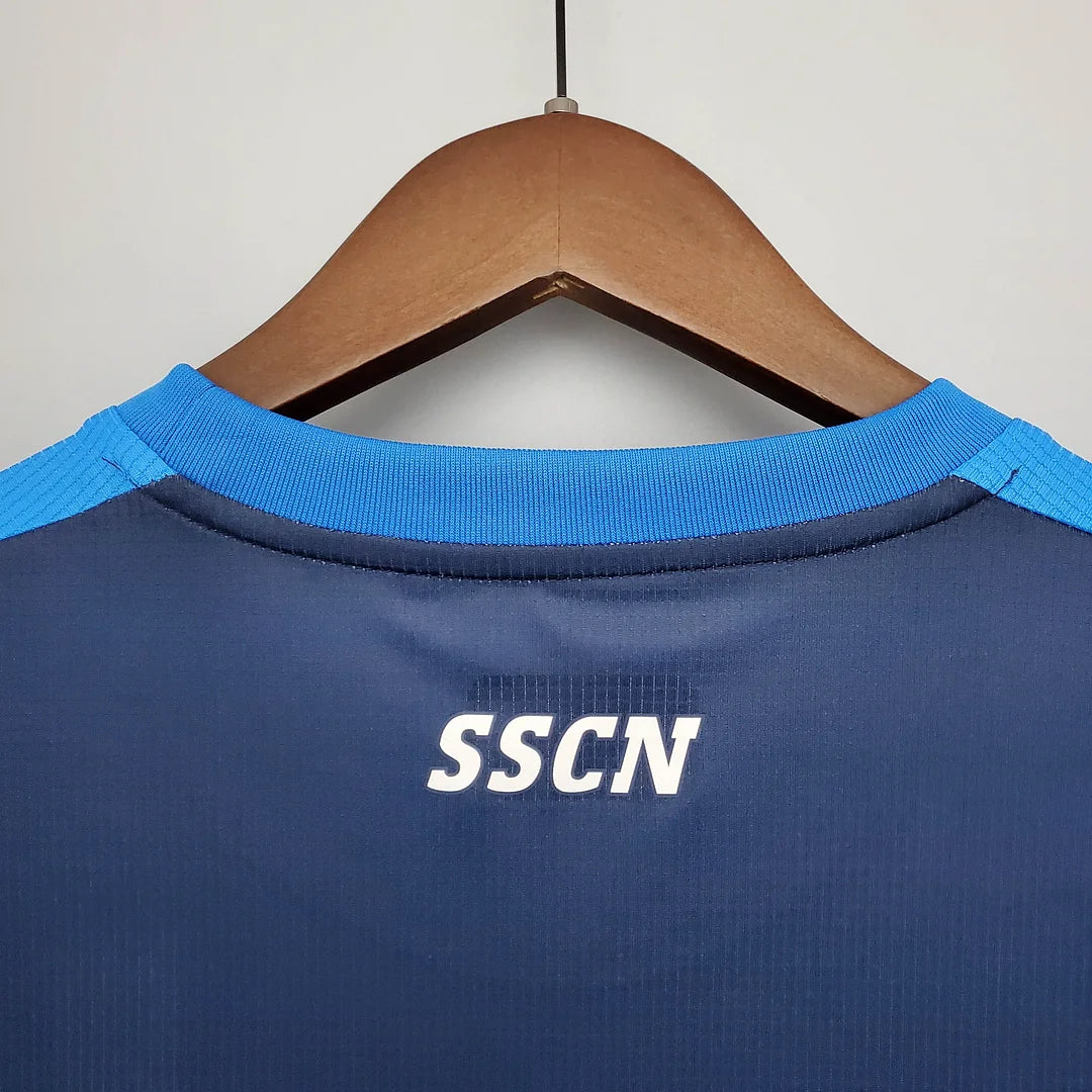 Napoli Soccer Commemorative Edition Blue Jersey 2021/2022 Retro 1:1 Thai Quality