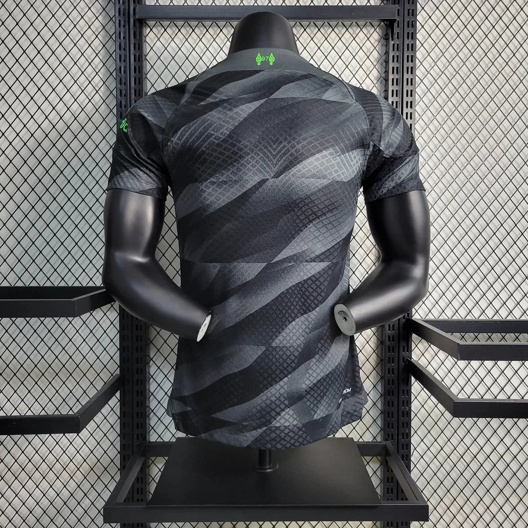 2023/2024 Liverpool Goalkeeper Black Soccer Jersey 1:1 Thai Quality - Player Version