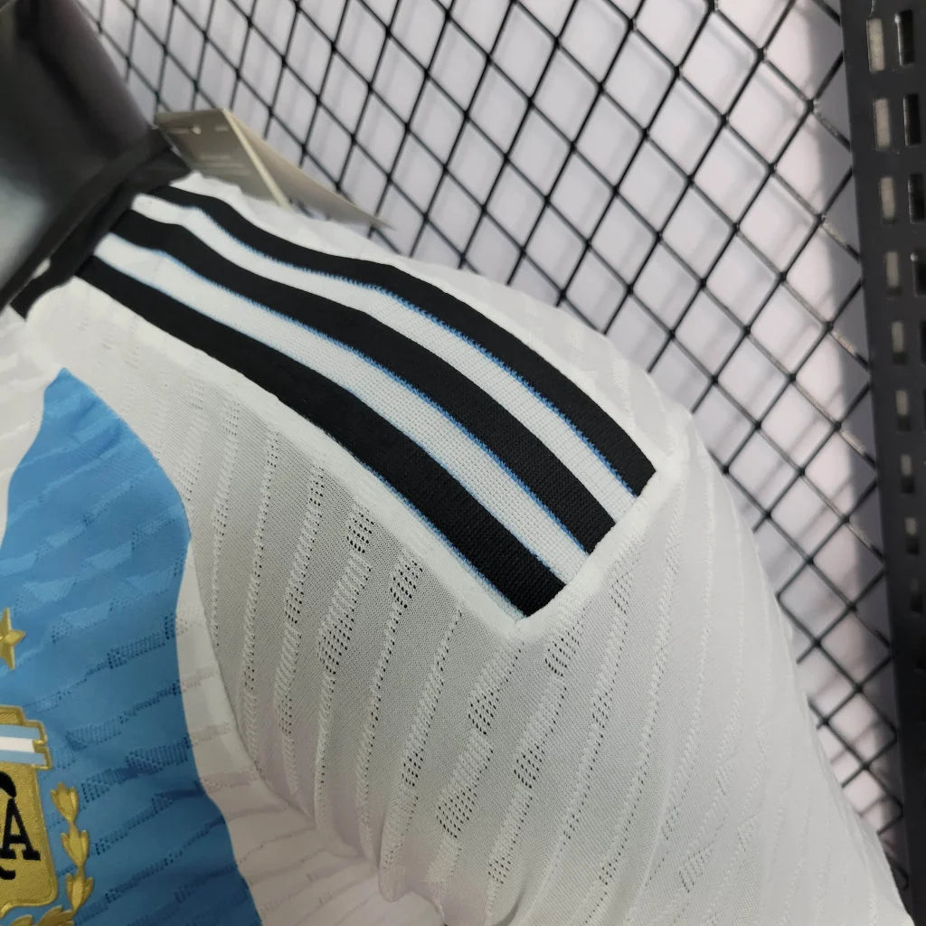 2022 FIFA World Cup Argentina National Team Jersey Home - Player Version
