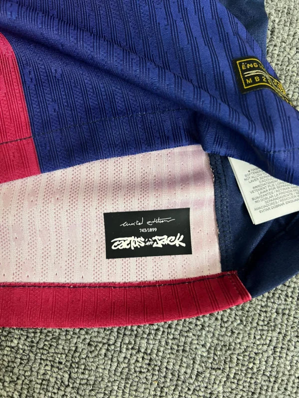 Barcelona x Travis Scott Edition 24/25 Player Version Football Jersey